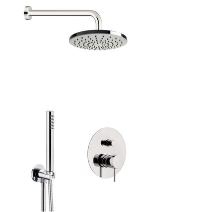 Σετ εντοιχισμού ντους Mariani Next Chrome 17BNS